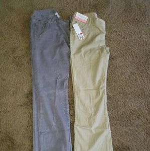 Size 4 corduroy maternity pants